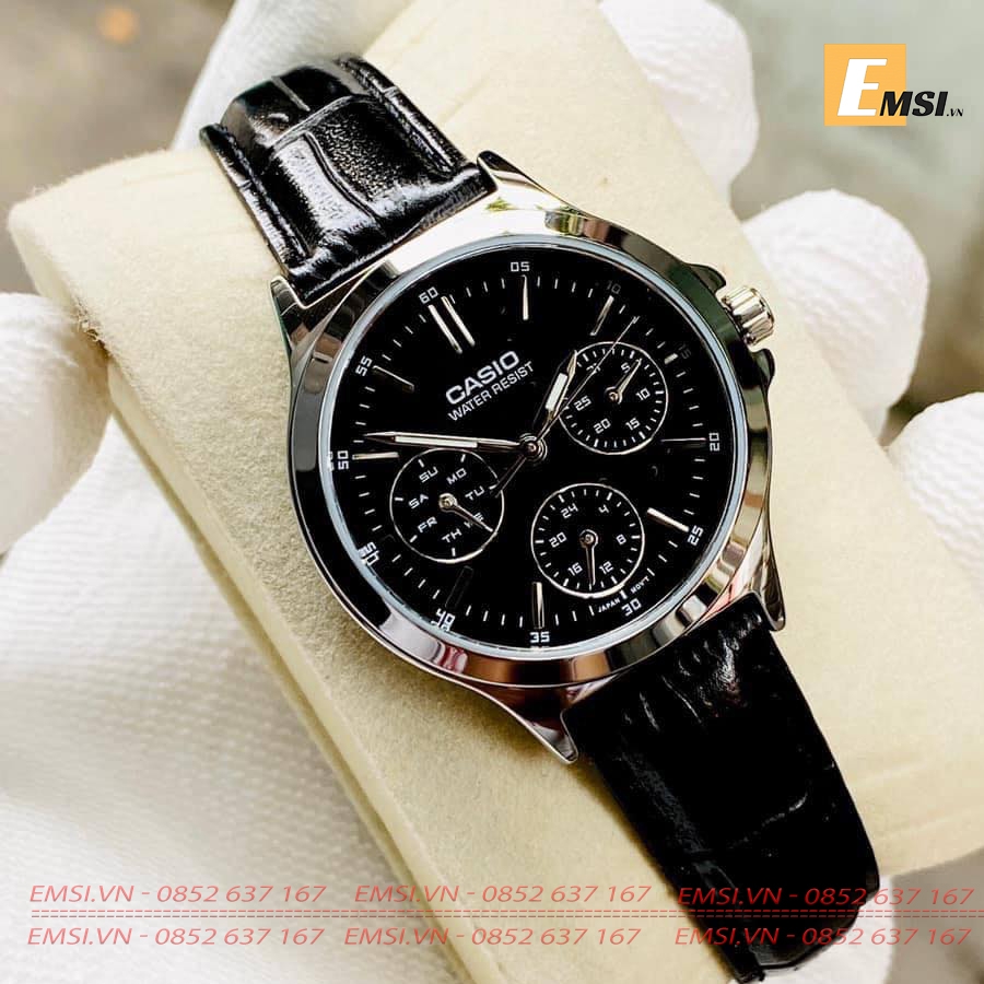 Casio LTP-V300L-1A - Đồng hồ nữ - Đồng hồ Quartz - Size mặt 33.2mm - Kính khoáng EMSI.VN