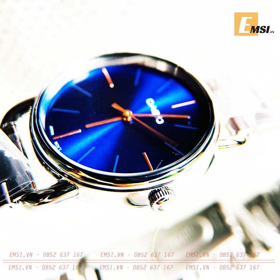 Đồng Hồ Casio Nữ LTP-E412D-2A Dây Kim Loại - Chống Nước - Size 30mm