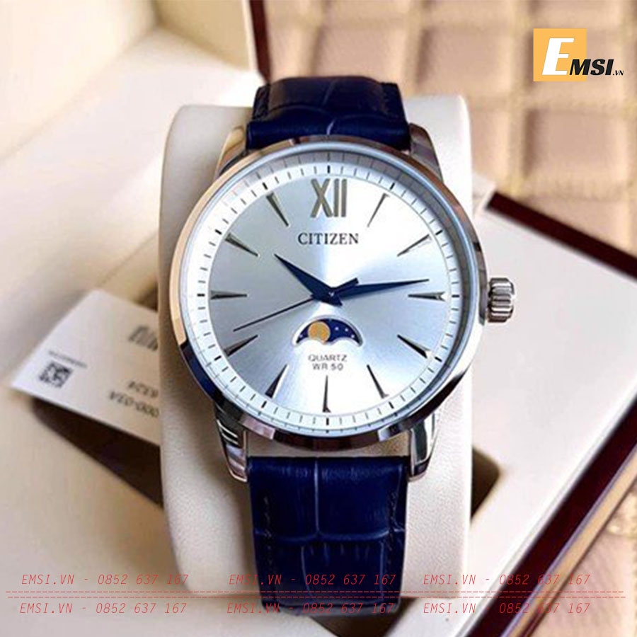 Citizen AK5000-03A - Đồng Hồ Nam - Pin / Quartz - Kính Khoáng - Size Mặt 41mm - Bảo Hành 5 Năm - Chính Hãng