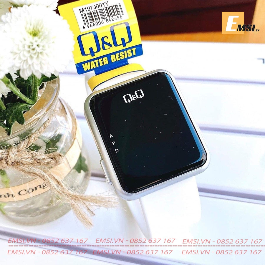 Q&Q M197J001Y - Đồng Hồ Nữ - Pin / Quartz - Kính Khoáng - Size Mặt 38mm - Bảo Hành 5 Năm - Chính Hãng - Emsi.vn
