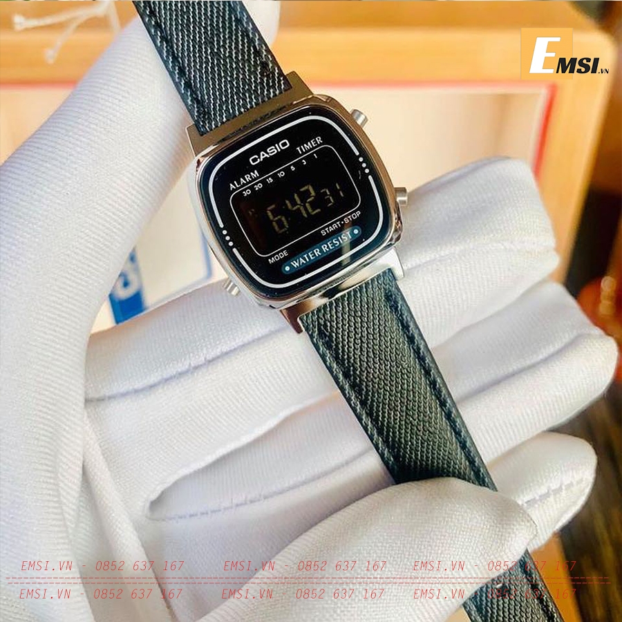 Casio LA670WL-1B - Đồng Hồ Nữ - Pin / Quartz - Kính Nhựa - Size Mặt 24.6mm EMSI.VN