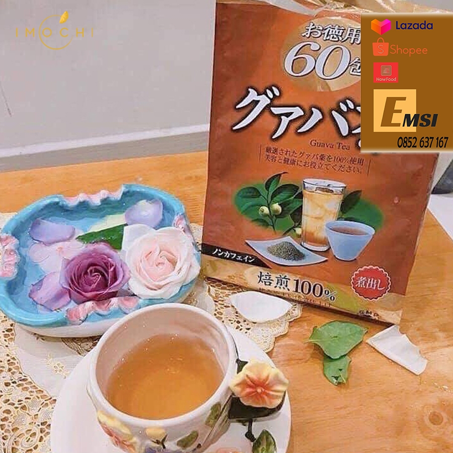 Orihiro Trà Guava Tinh Chất Lá Ổi hỗ Trợ Giảm Cân Nhật Bản 60 Túi