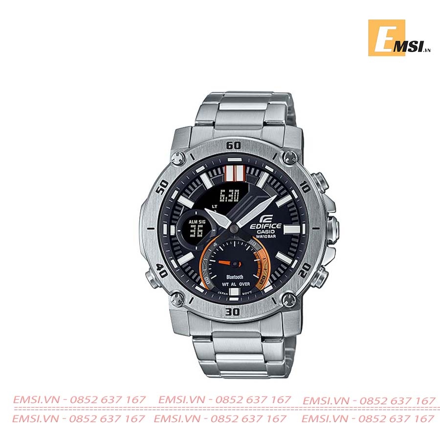 Casio Edifice ECB-20D-1A - Đồng Hồ Nam - Pin / Quartz - Kính Khoáng - Size Mặt 46mm EMSI.VN