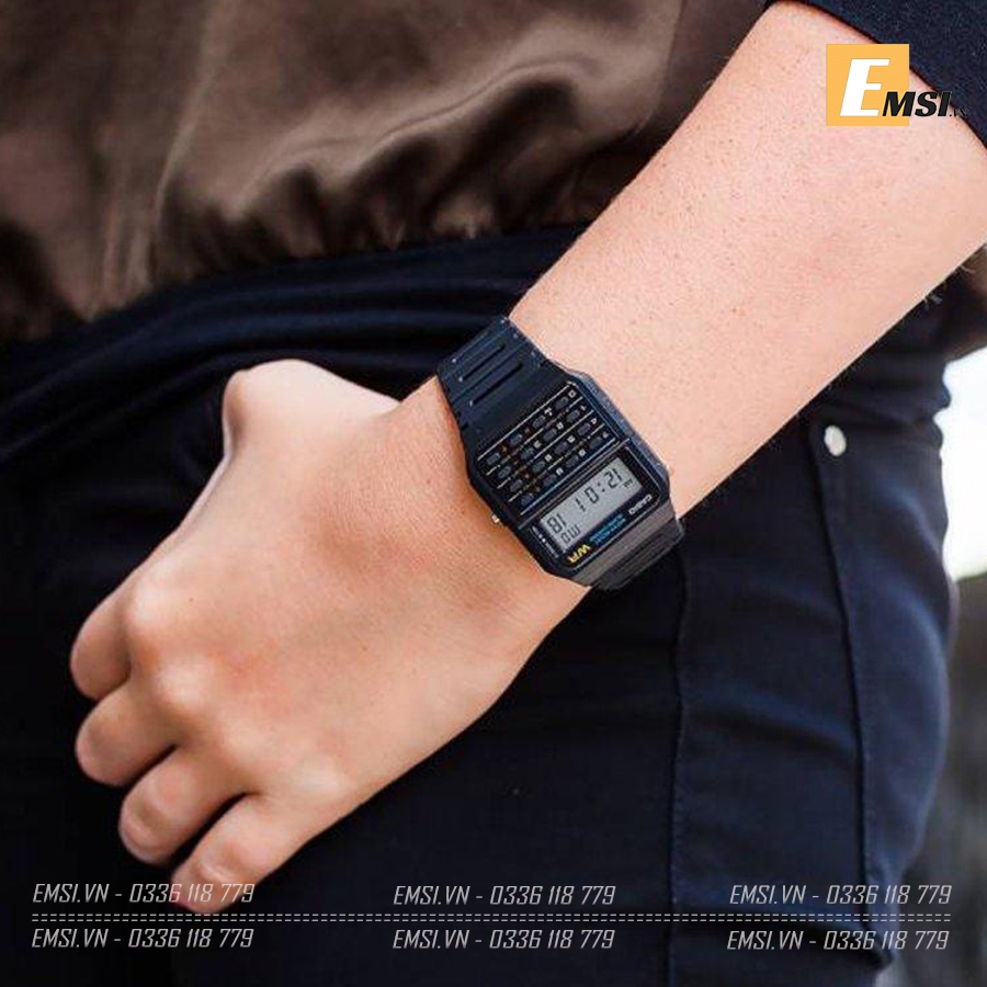 ĐỒNG HỒ CASIO CA-53W-1Z Điện tử - Có máy tính