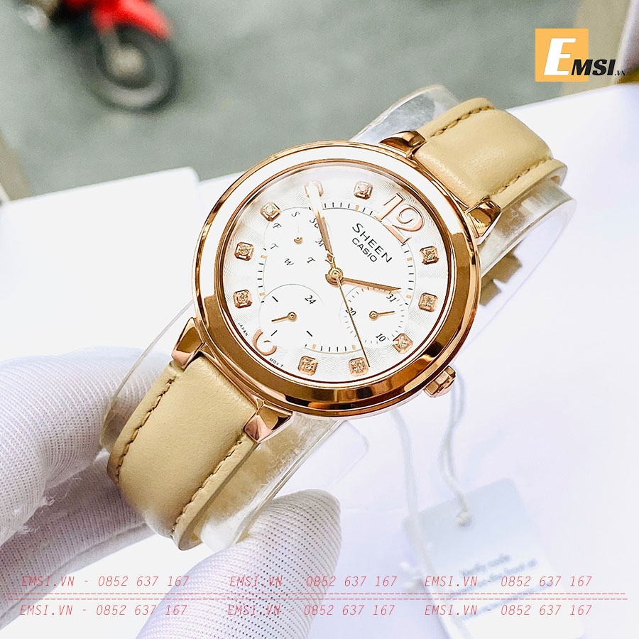 SHE-3048PGL-7B | ĐỒNG HỒ NHIỀU KIM | SHEEN - CASIO