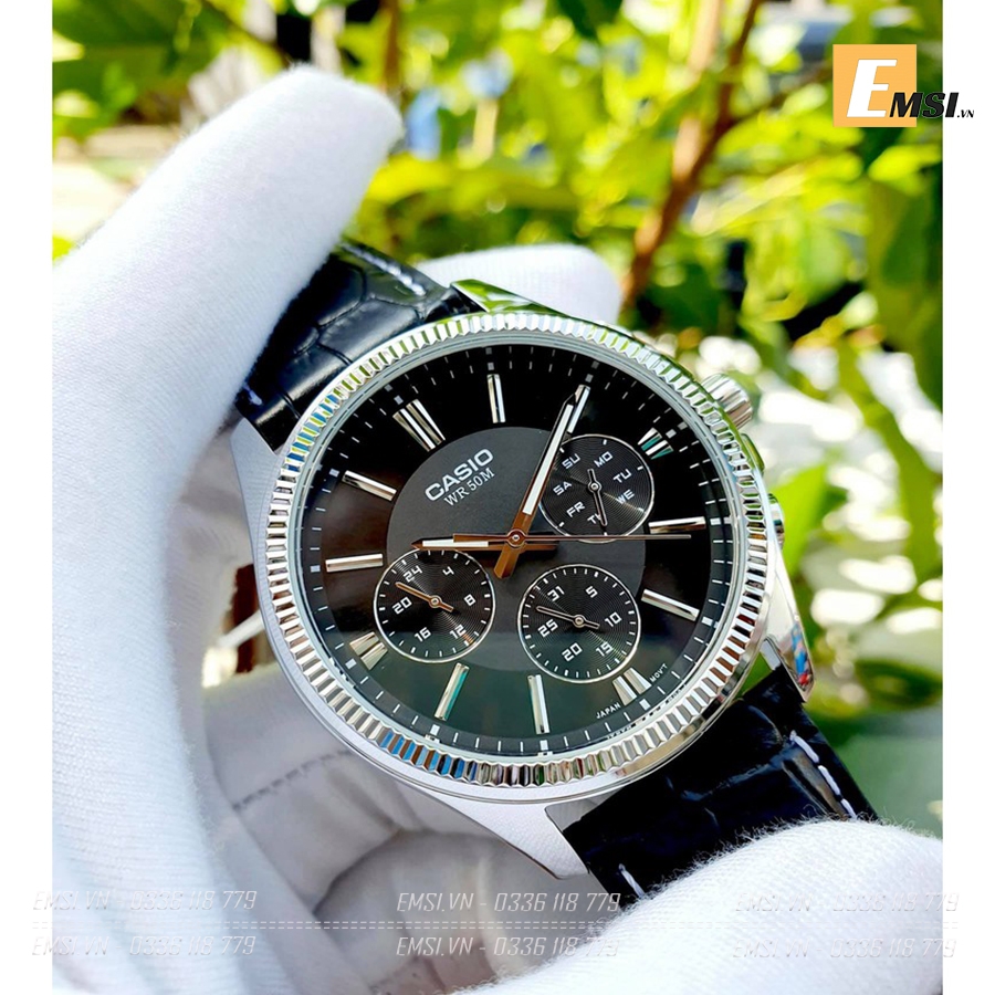 Casio MTP-1375L-1AVDF - Đồng Hồ Nam - Pin / Quartz - Kính Khoáng - Size Mặt 42mm - Bảo Hành 5 Năm - Chính Hãng