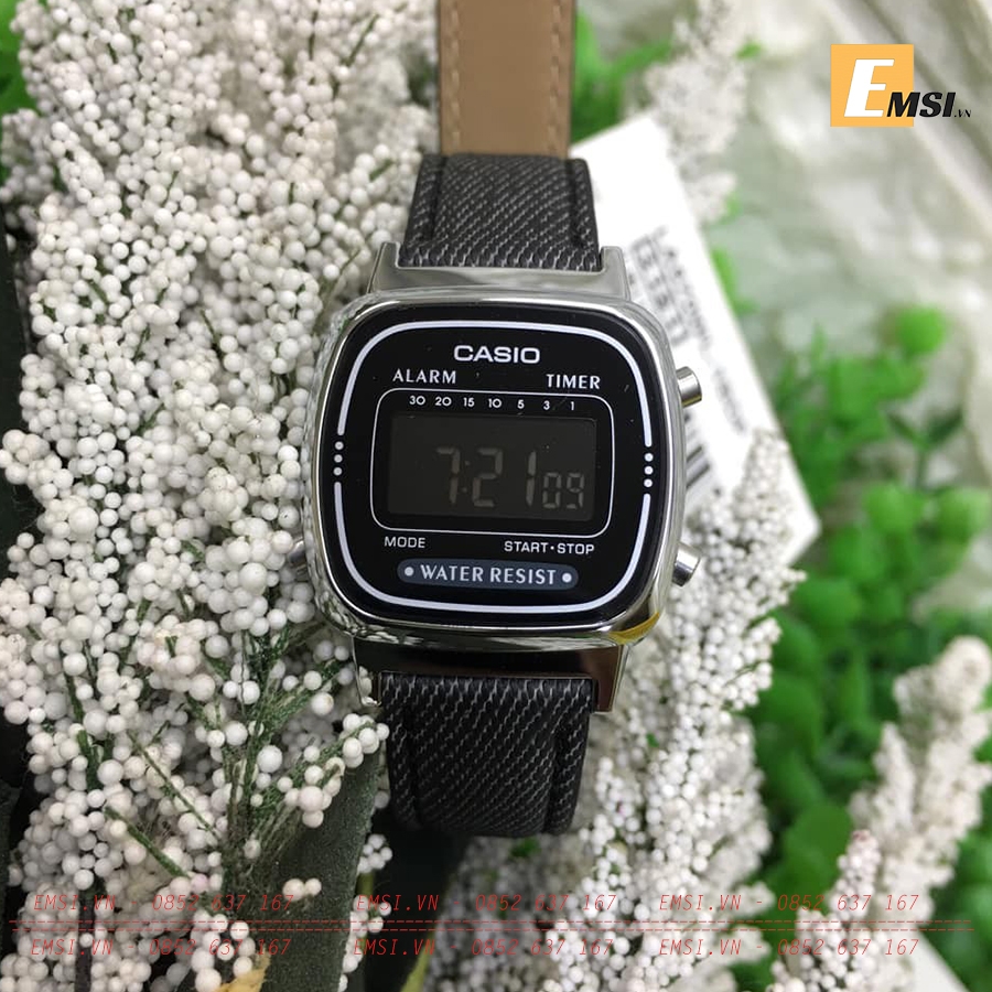 Casio LA670WL-1B - Đồng Hồ Nữ - Pin / Quartz - Kính Nhựa - Size Mặt 24.6mm EMSI.VN