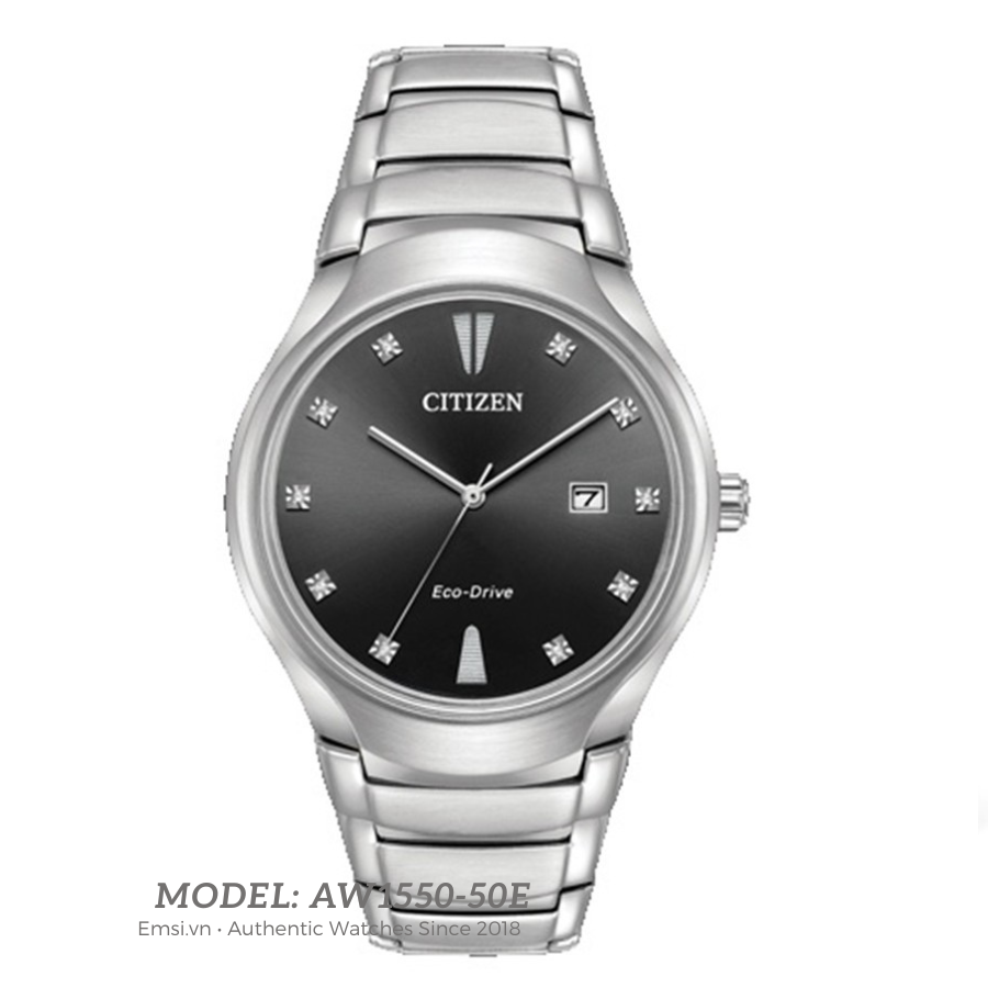 Citizen AW1550-50E - Đồng Hồ Nam - Eco Drive - Kính Khoáng - Size Mặt 40mm - Bảo Hành 5 Năm - Chính Hãng