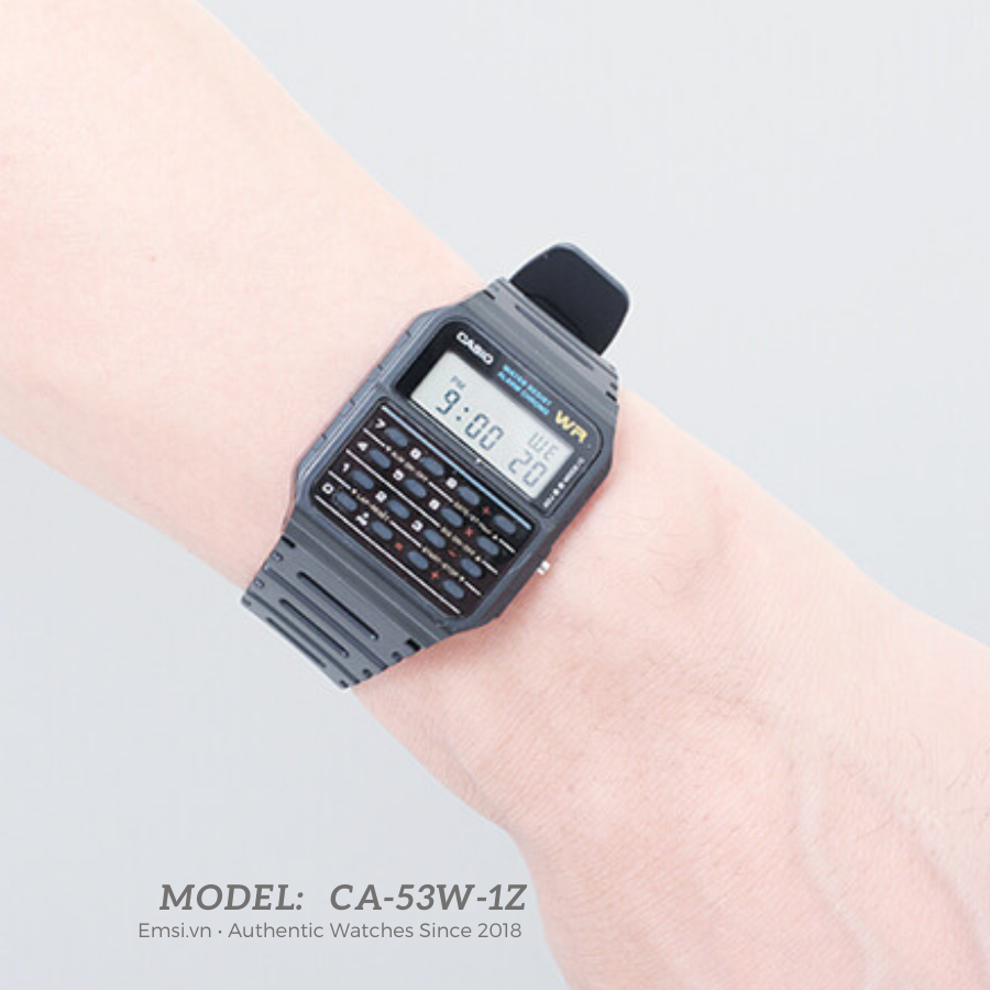 ĐỒNG HỒ CASIO CA-53W-1Z Điện tử - Có máy tính