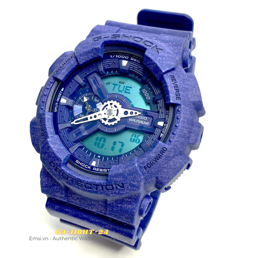 G-SHOCK GA-110HT-2A - Đồng Hồ Nam - Điện Tử - Kính Nhựa - Size Mặt 51.2mm EMSI.VN