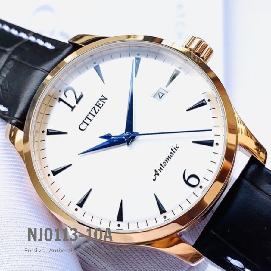 Citizen NJ0113-10A - Đồng Hồ Nam - Cơ - Automatic - Kính Khoáng - Size Mặt 40mm - Bảo Hành 5 Năm - Chính Hãng