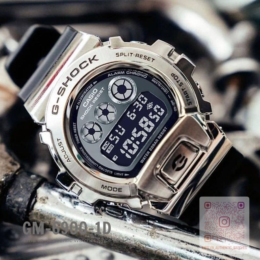 G-Shock GM-6900-1D - Đồng Hồ Nam - Điện Tử - Size Mặt 49mm - Kính Khoáng EMSI.VN