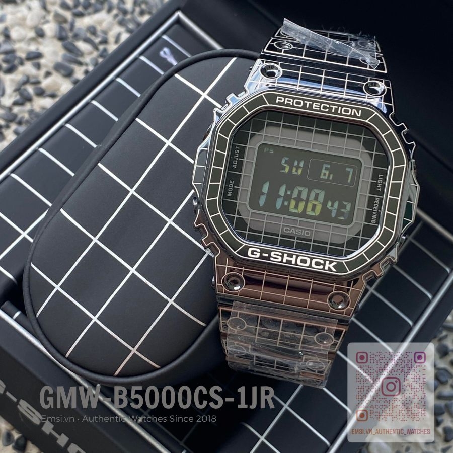 CASIO Watch G-SHOCK Bluetooth equipped radio solar GMW-B5000CS-1JR Men