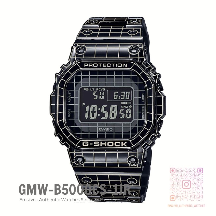 CASIO Watch G-SHOCK Bluetooth equipped radio solar GMW-B5000CS-1JR Men