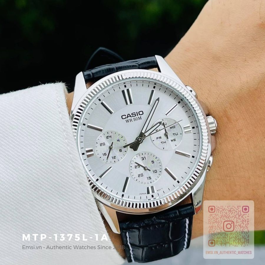 Casio MTP-1375L-7AVDF - Đồng Hồ Nam - Pin / Quartz - Kính Khoáng - Size Mặt 42mm - Bảo Hành 5 Năm - Chính Hãng