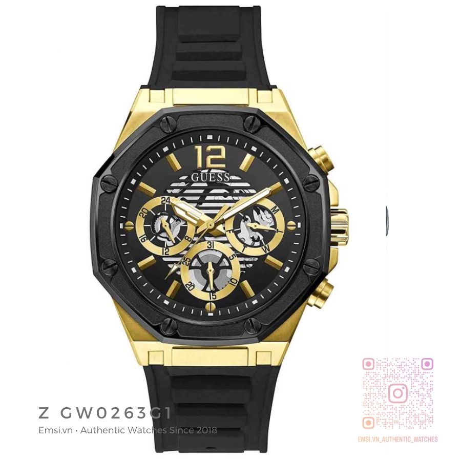 Guess Quartz GW0263G1 - Đồng Hồ Nam - Size 44mm
