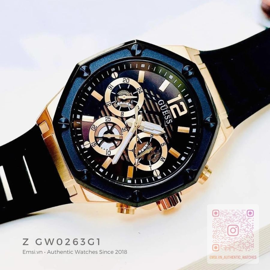 Guess Quartz GW0263G1 - Đồng Hồ Nam - Size 44mm