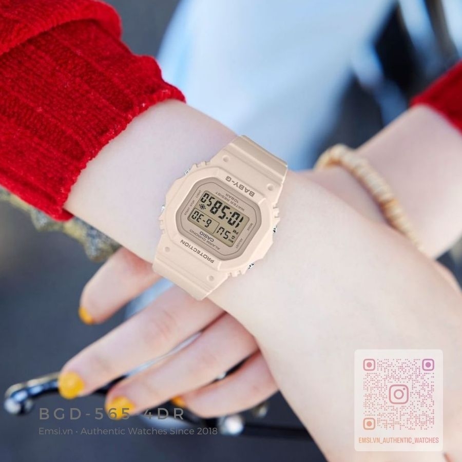 BGD-565-4DR | Đồng Hồ Casio | Baby-G | Nữ | Dây Nhựa - Đồng hồ nữ