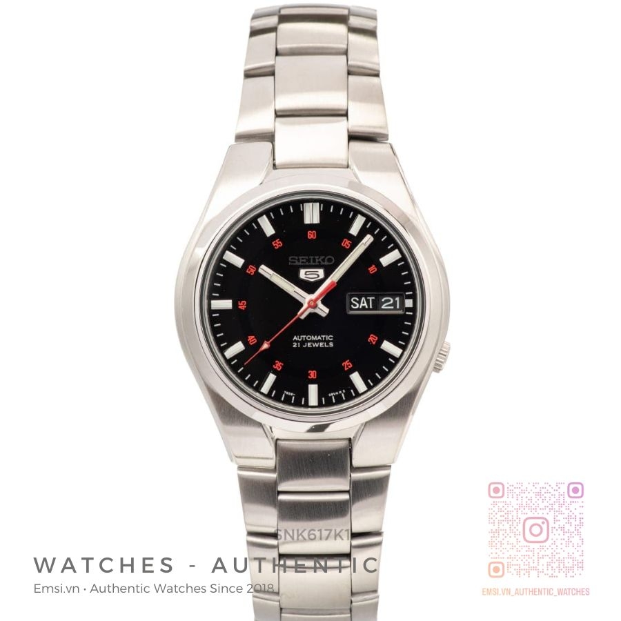 Seiko SNK617K1 - Đồng Hồ Nam - Cơ - Automatic - Kính Khoáng - Size Mặt 36mm - Bảo Hành 5 Năm - Chính Hãng