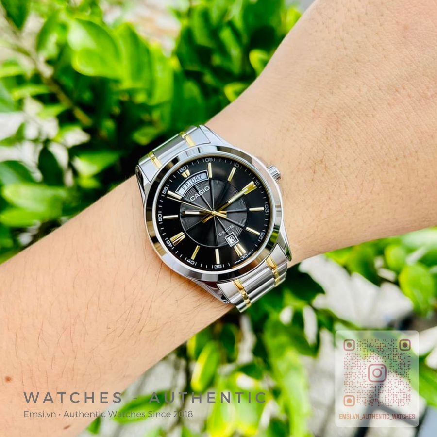 Casio MTP-1381G-1AVDF - Đồng Hồ Nam - Pin / Quartz - Kính Khoáng - Size Mặt 40mm - Bảo Hành 5 Năm - Chính Hãng