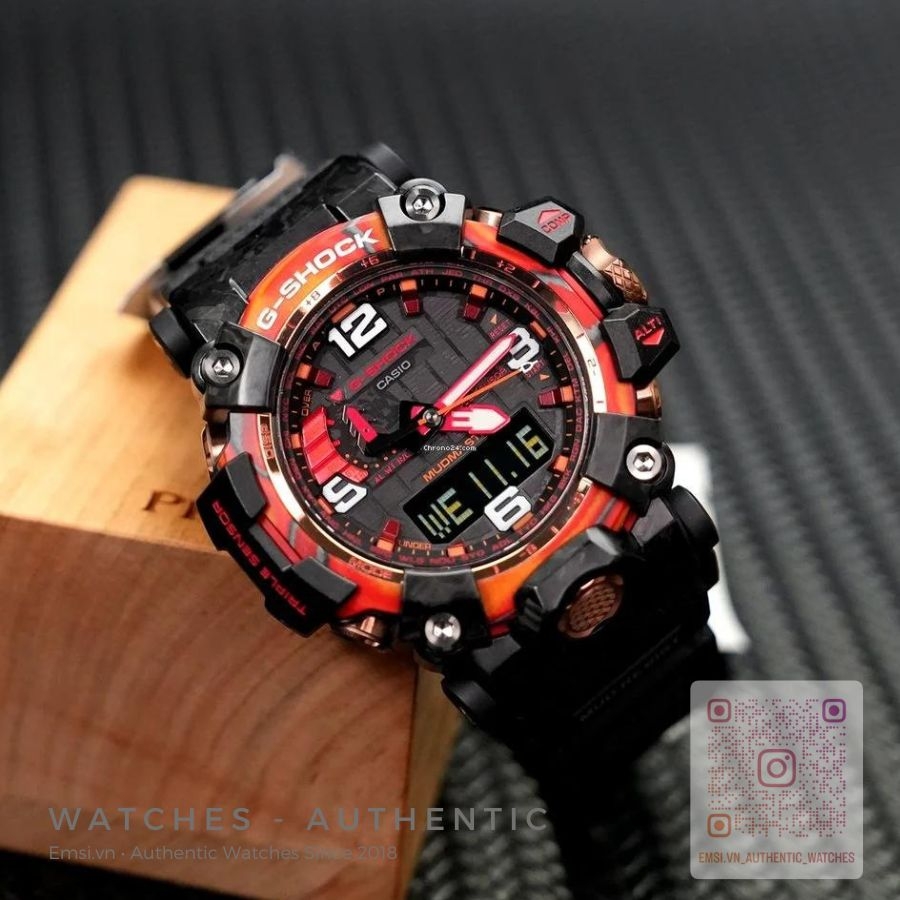 G-Shock GWG-2040FR-1A | Đồng Hồ Casio |  Đồng Hồ Nam G-Shock | Mudmaster - EMSI.VN