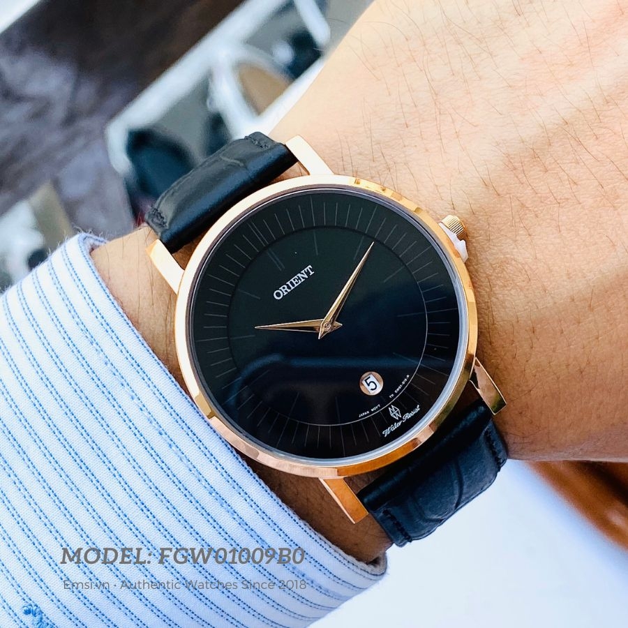 Orient FGW01009B0 - Đồng Hồ Nam - Pin / Quartz - Kính Sapphire - Size Mặt 38mm - Bảo Hành 5 Năm - Chính Hãng