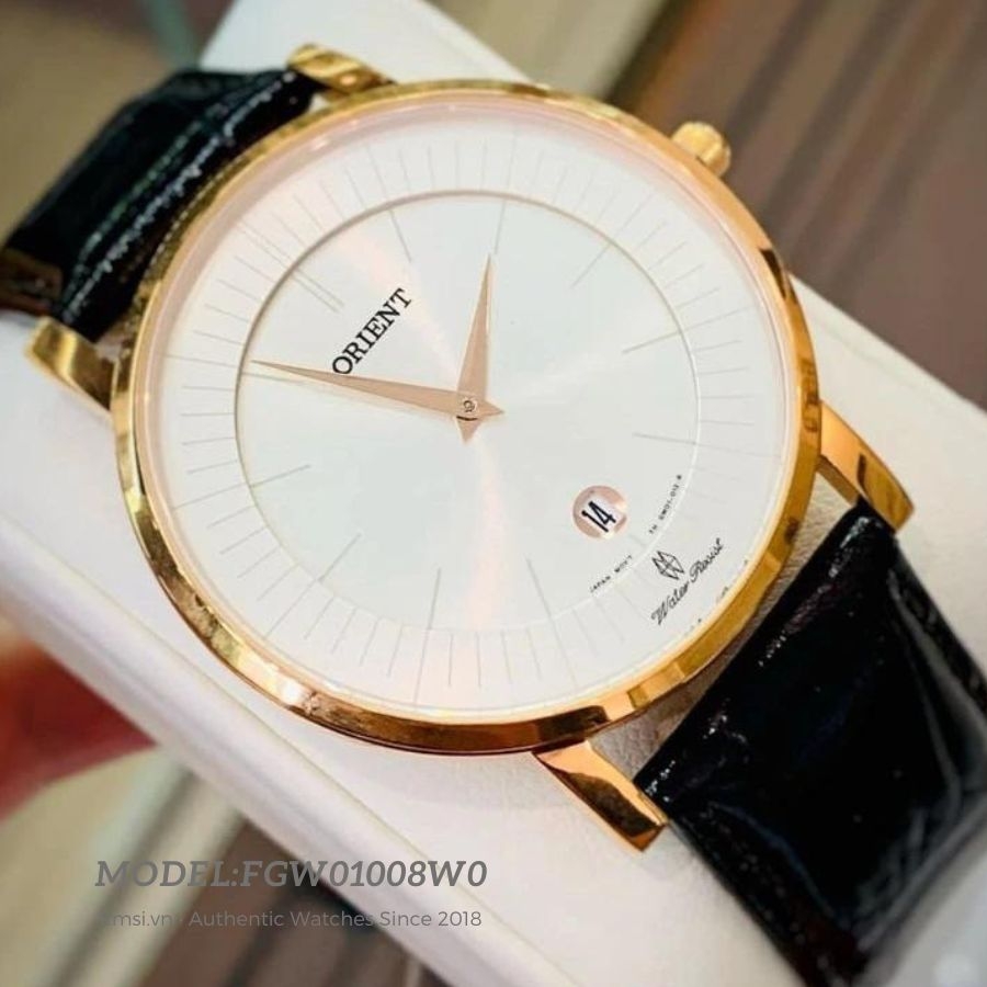 Orient FGW01008W0 - Đồng Hồ Nam - Pin / Quartz - Kính Sapphire - Size Mặt 38mm - Bảo Hành 5 Năm - Chính Hãng