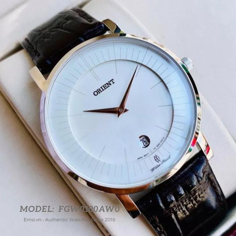 Orient FGW0100AW0 - Đồng Hồ Nam - Pin / Quartz - Kính Sapphire - Size Mặt 39.5mm EMSI.VN