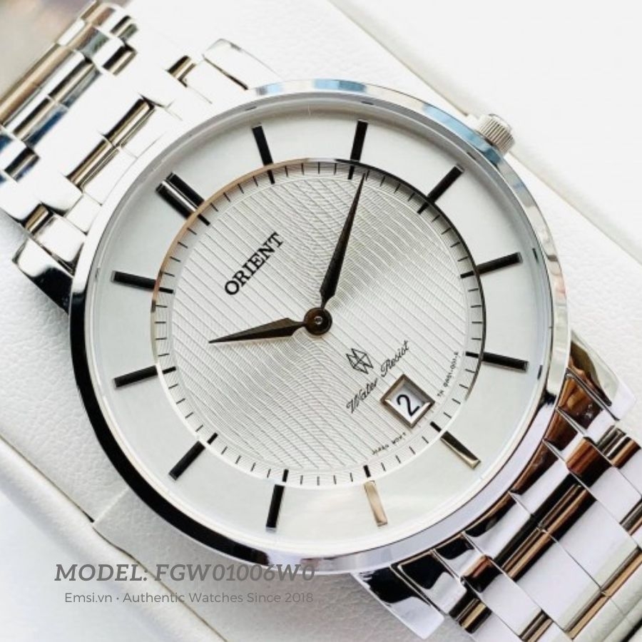 Orient FGW01006W0 - Đồng Hồ Nam - Pin / Quartz - Kính Sapphire - Size Mặt 38mm EMSI.VN