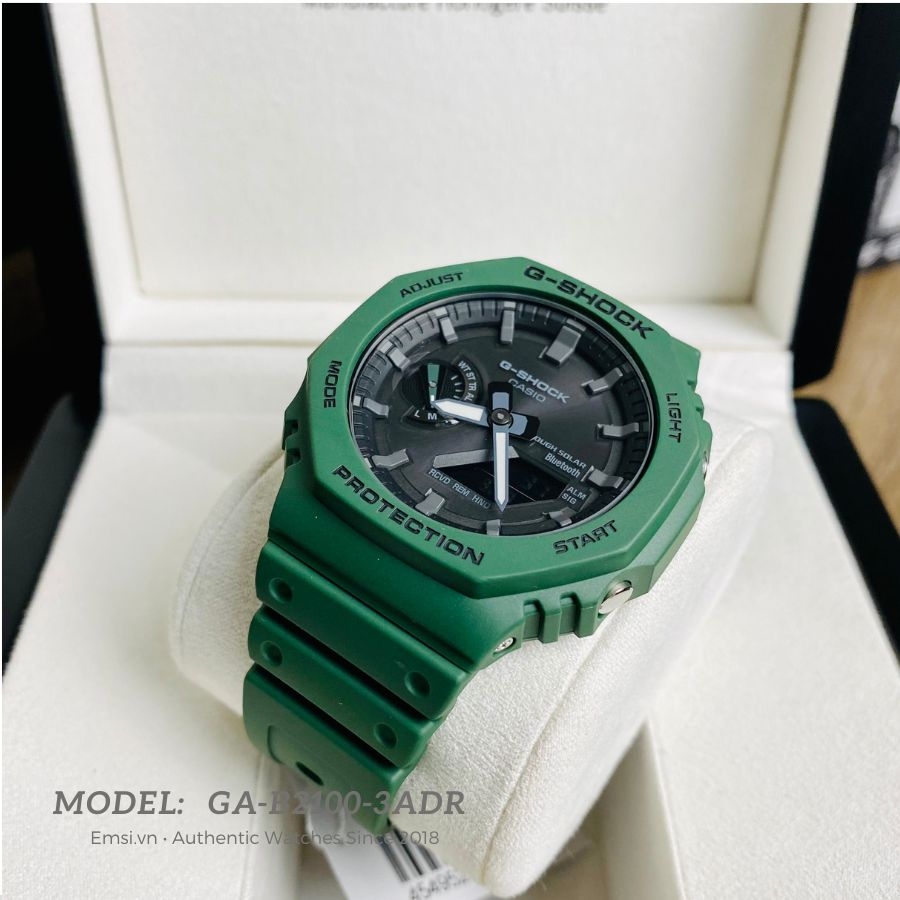 G-Shock GA-B2100-3ADR - Đồng Hồ Nam - Pin / Quartz - Kính Khoáng - Size Mặt 45.4mm - Bảo Hành 5 Năm - Chính Hãng