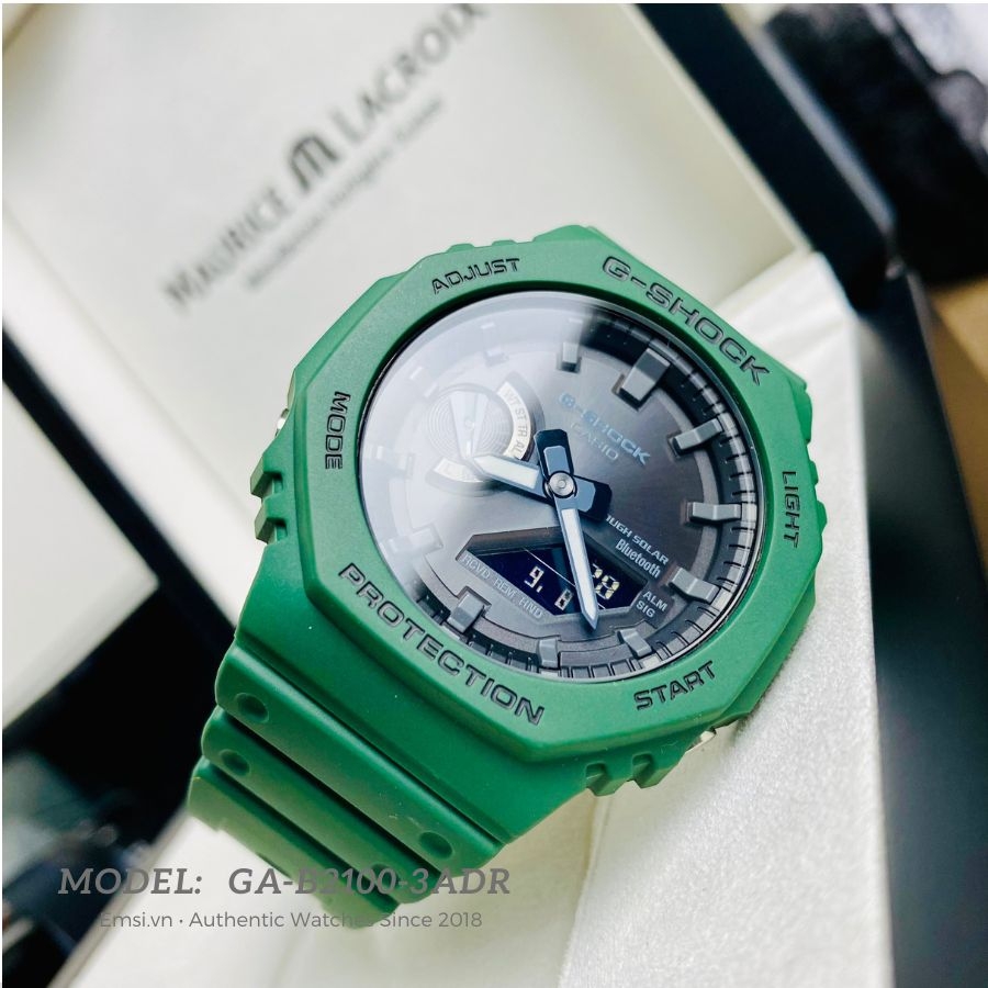 G-Shock GA-B2100-3ADR - Đồng Hồ Nam - Pin / Quartz - Kính Khoáng - Size Mặt 45.4mm - Bảo Hành 5 Năm - Chính Hãng