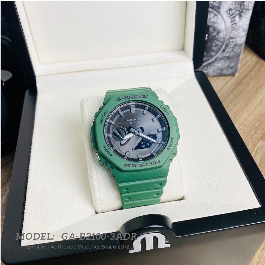 G-Shock GA-B2100-3ADR - Đồng Hồ Nam - Pin / Quartz - Kính Khoáng - Size Mặt 45.4mm - Bảo Hành 5 Năm - Chính Hãng