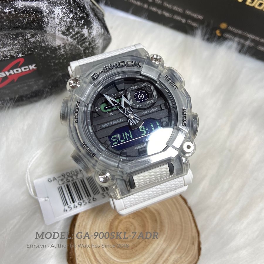 G-Shock GA-900SKL-7ADR - Đồng Hồ Nam - Pin / Quartz - Kính Khoáng - Size Mặt 50mm - Bảo Hành 5 Năm - Chính Hãng