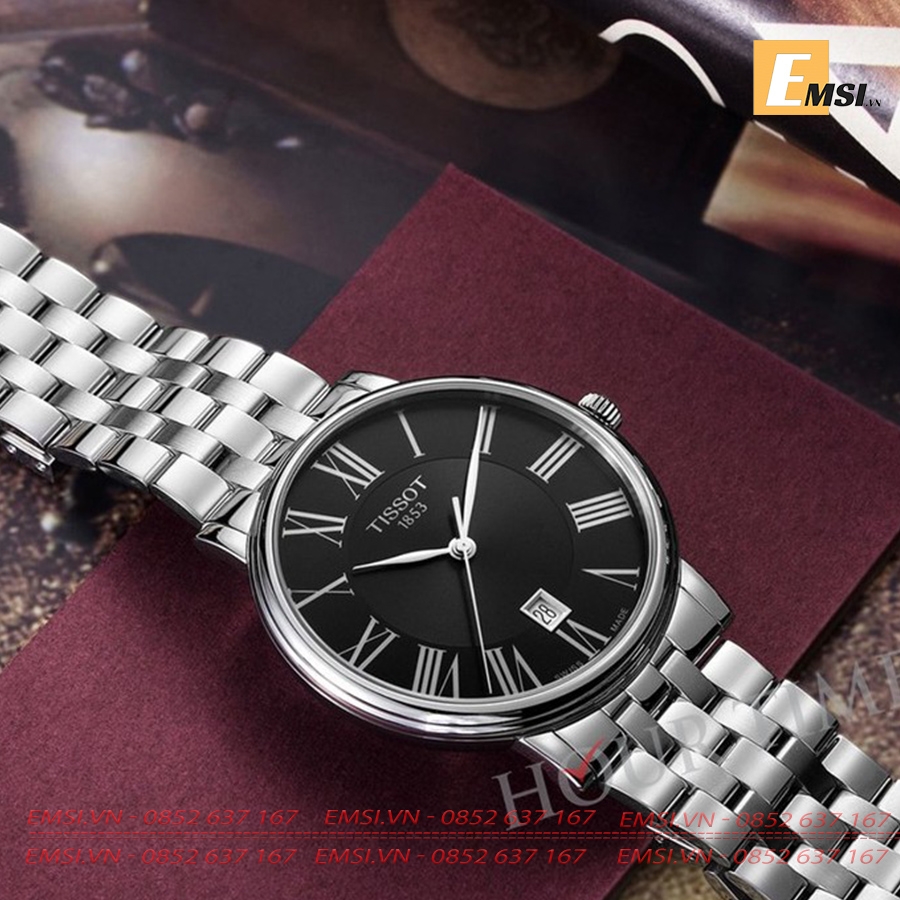 TISSOT T122.410.11.053.00 - Đồng Hồ Nam - Pin / Quartz - Kính Sapphire - Size Mặt 40mm - Bảo Hành 5 Năm - Chính Hãng - Emsi.vn