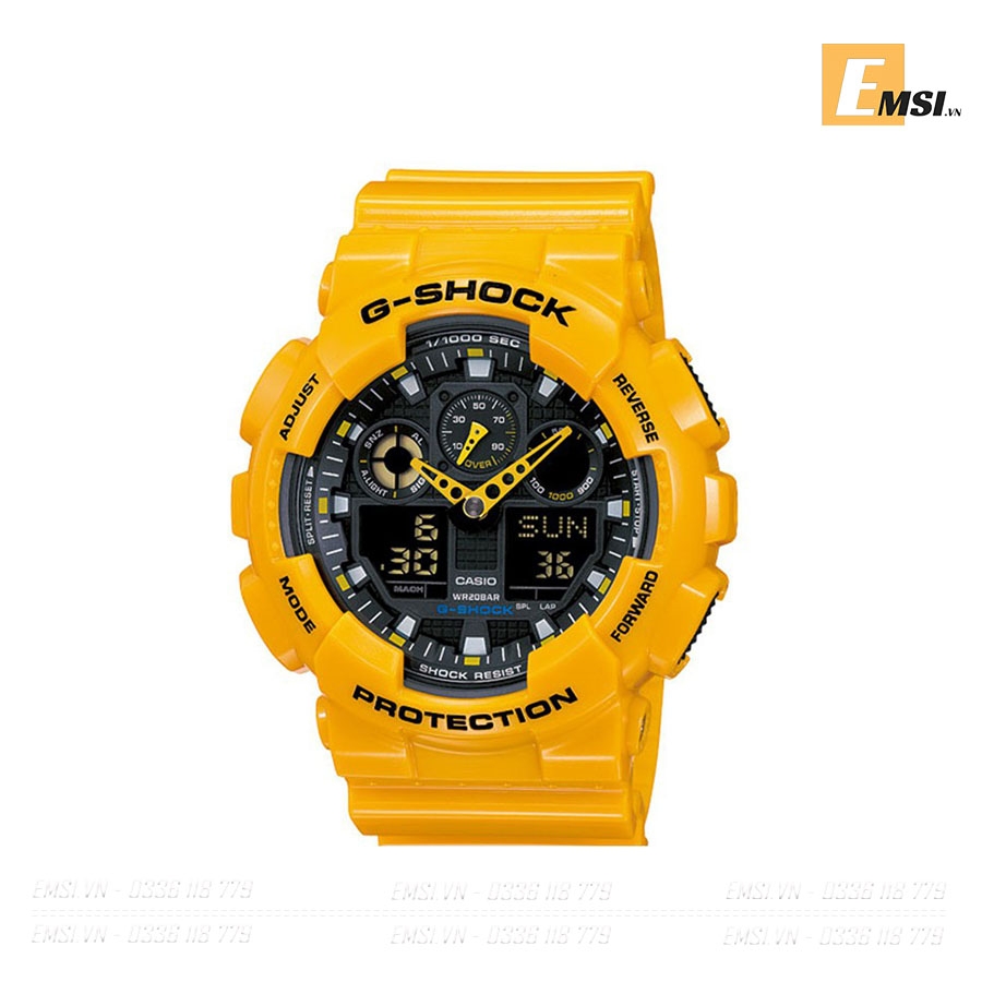Đồng hồ Casio G-Shock Nam GA-100A-9A - Mới