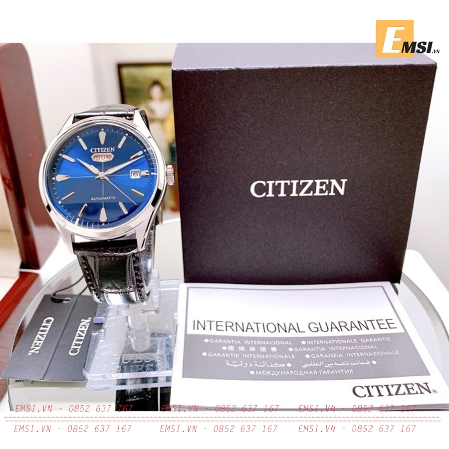 Citizen NH8390-20L - Đồng Hồ Nam - Máy Cơ / Automatic - Size Mặt 40.5mm - Kính Khoáng - Bảo Hành 5 Năm - Chính Hãng 100%