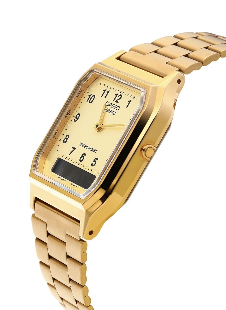 Casio AQ-230GA-9B - Đồng Hồ Nam - Điện Tử - Size Mặt 29.8mm Emsi.vn