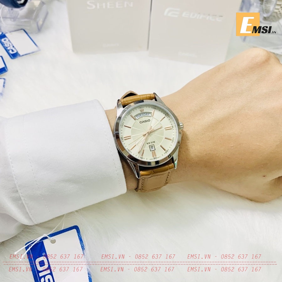 Casio MTP-1381L-9AVDF - Đồng Hồ Nam - Pin / Quartz - Size Mặt 40mm - Bảo Hành 5 Năm - Chính Hãng