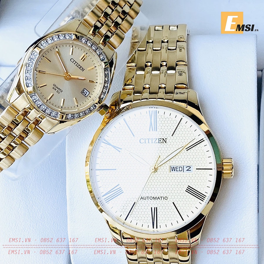 Cặp đôi  Nam : NH8352-53P - Nữ : EU6062-50P chính hãng - BẢO HÀNH 5 NĂM