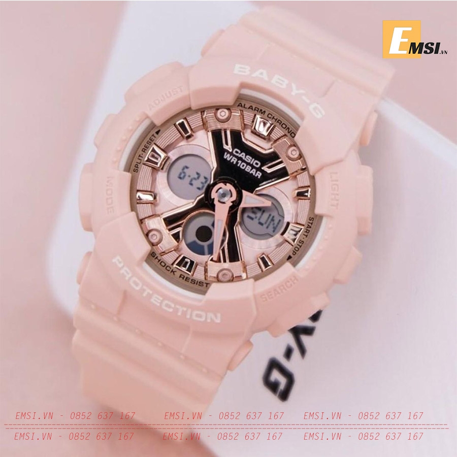 Đồng Hồ Nữ BABY-G BA-130-4A - Trẻ Trung, Thể Thao, Sành điệu