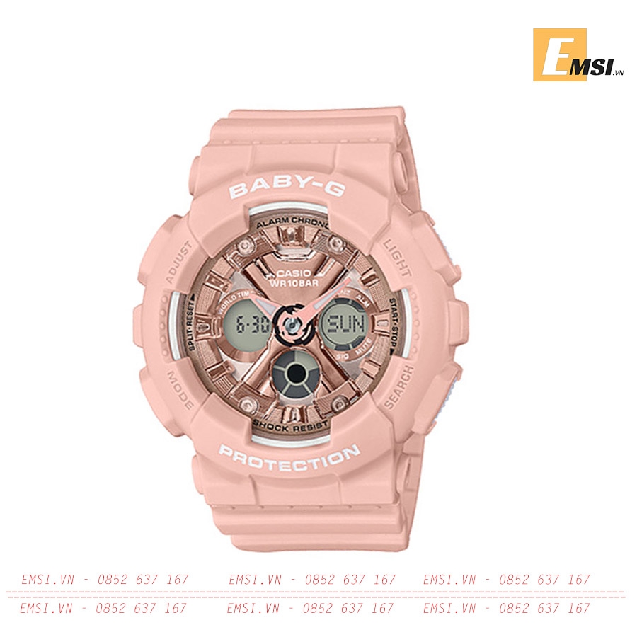 Đồng Hồ Nữ BABY-G BA-130-4A - Trẻ Trung, Thể Thao, Sành điệu