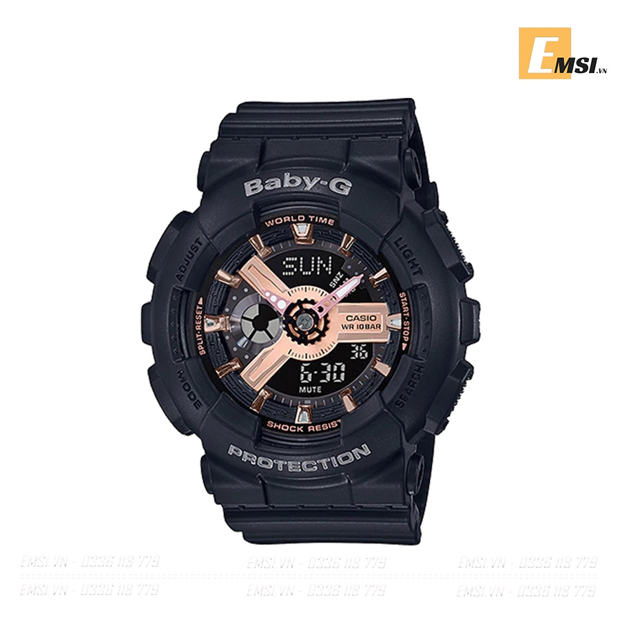 BA-110RG-1A | DÒNG BA-110 | BABY-G | Đồng hồ | CASIO