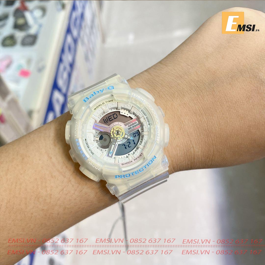 Baby-G BA-110PL-7A2 - Đồng Hồ Nữ - Điện Tử - Size Mặt 43.5mm - Kính Nhựa EMSI.VN