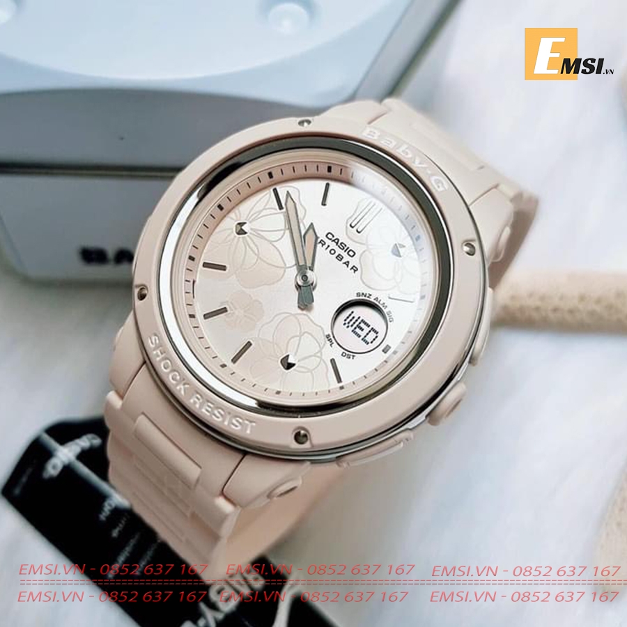 Đồng hồ Nữ Casio Baby-G BGA-150FL-4A - Chính hãng bảo hành 5 năm - Emsi.vn