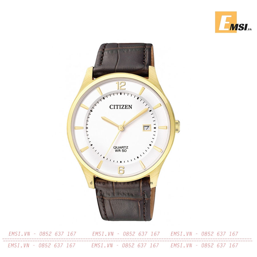 Citizen BD0043-08B – Nam – Quartz (Pin) – Dây Da