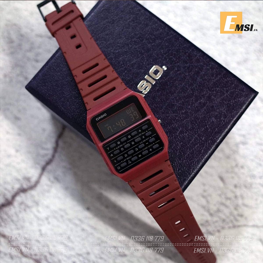 CA-53WF-4BDF | Đồng Hồ Casio | Data Bank | Dây Nhựa | Có Máy Tính | Pin 5 Năm CA-53WF-4BDF | Đồng Hồ Casio | Data Bank | Dây Nhựa | Có Máy Tính | Pin 5 Năm