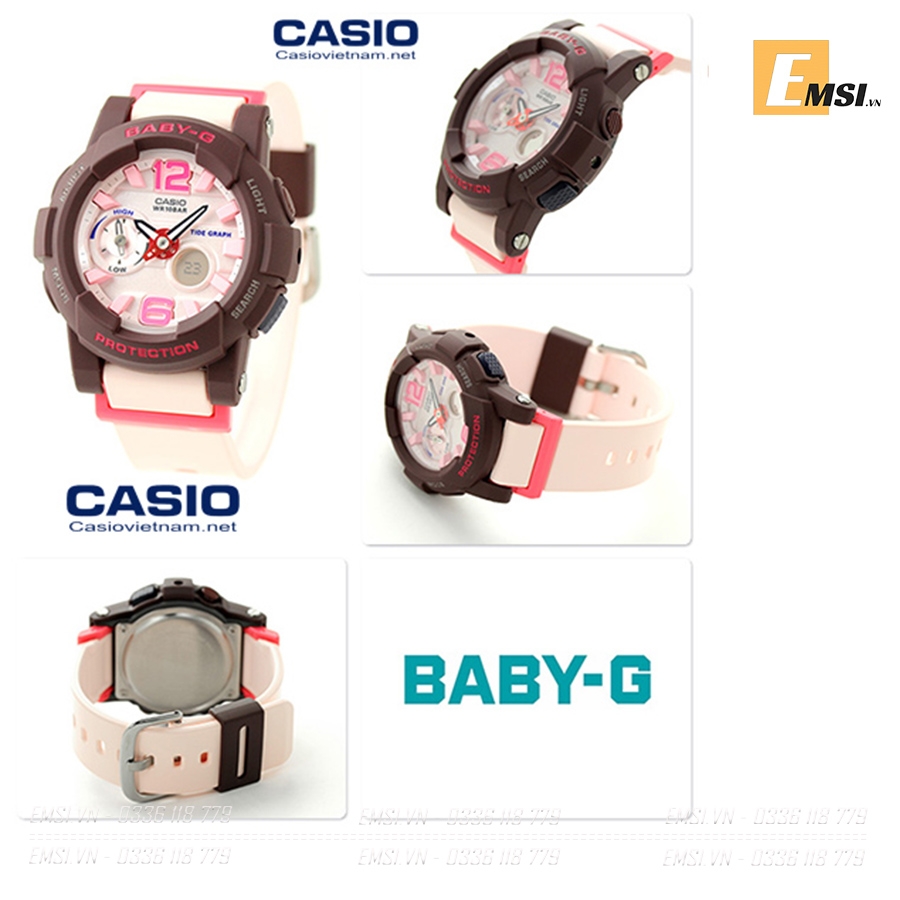 Đồng hồ nữ Baby-G BGA-180-4B4