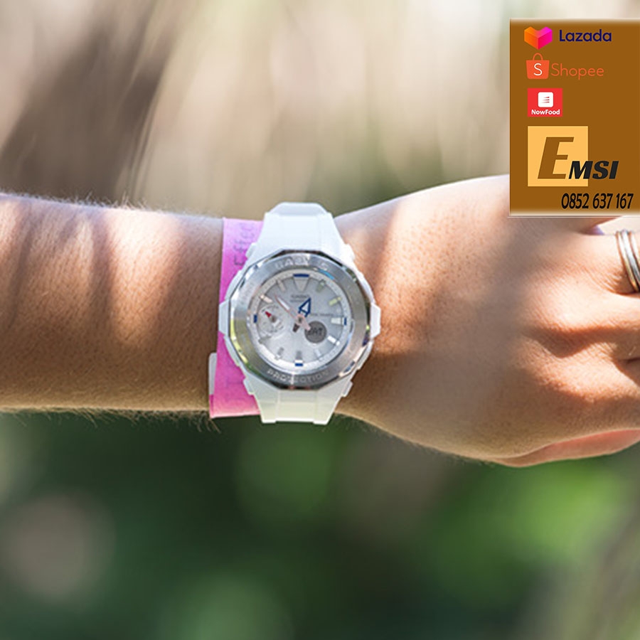 Baby-G BGA-225-7ADR - Đồng Hồ Nữ - Điện Tử - Kính Khoáng - Size Mặt 45mm - Bảo Hành 5 Năm - Chính Hãng