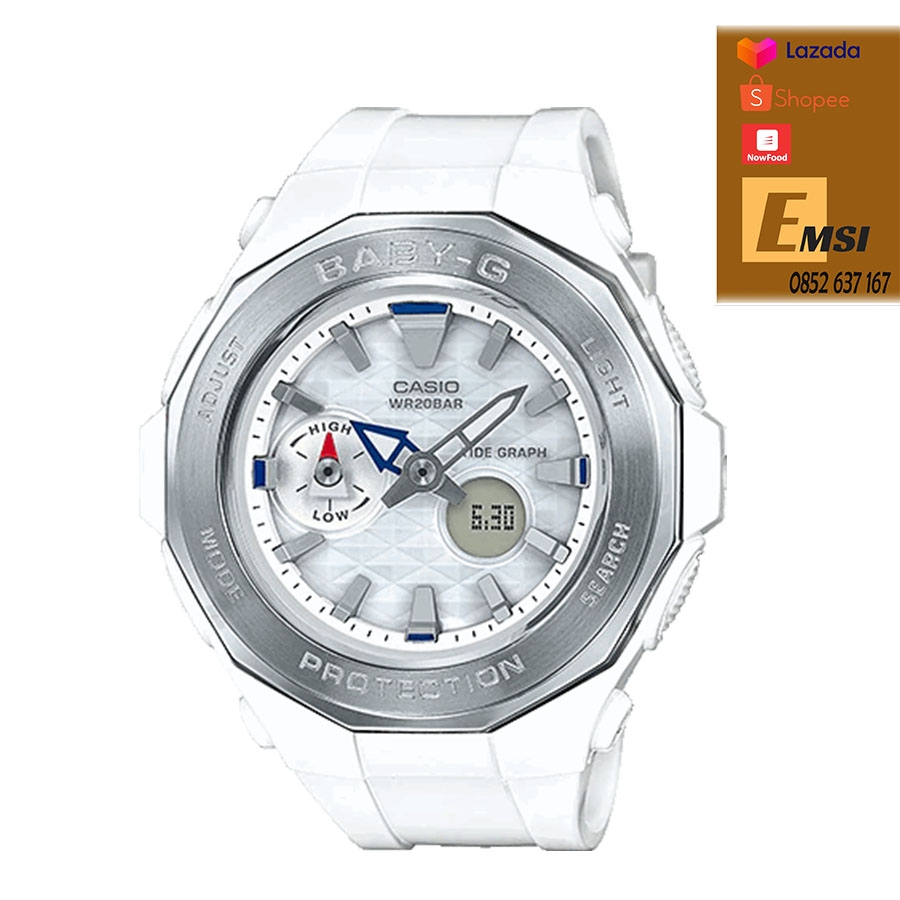 Baby-G BGA-225-7ADR - Đồng Hồ Nữ - Điện Tử - Kính Khoáng - Size Mặt 45mm - Bảo Hành 5 Năm - Chính Hãng