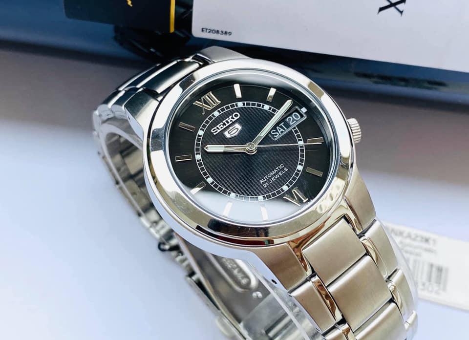 Seiko SNKA23K1 - Đồng Hồ Nam - Cơ - Automatic - Kính Khoáng - Size Mặt 37mm - Bảo Hành 5 Năm - Chính Hãng